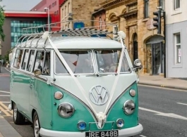 VW Campervan for weddings in Barnsley